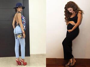 صور إطلالات ميريام فارس في حملها رقة ونعومة ورقي