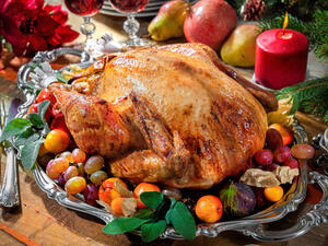 طريقة تحضير الديك الرومي