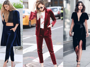 قماش المخمل من أساسيات الموضة التي لا تتغير مع الزمان