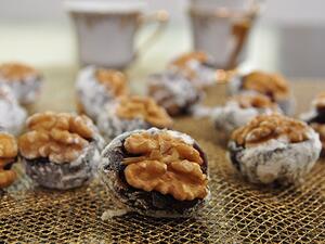 وصفة التمر بالجوز