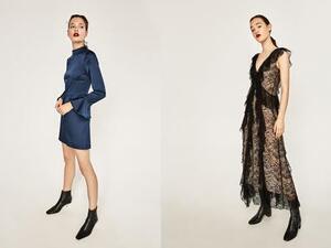 فساتين سهرة ناعمة لليلة رأس السنة 2017 