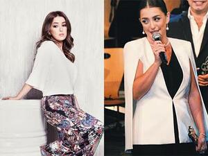 لفتت النجمة السورية كندة علوش أنظار الجميع بشخصيّتها الكلاسيكيّة الهادئة
