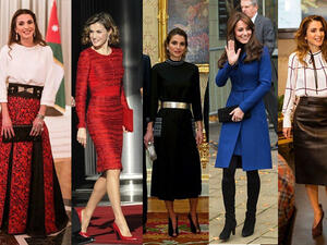 إطلالات عصرية تتسم بالفخامة وبالرقي على طريقة الملكات