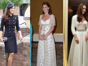 أجمل إطلالات كيت ميدلتون بتوقيع أليكساندر مكوين