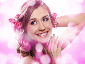 تليق تدرجات اللون الزهري في المناسبات الخاصة أم في حفلات الزفاف