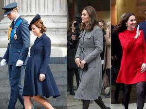 عرفت كيت بذوقها العالي والرفيع في أناقتها خصوصاً خلال فترة حملها