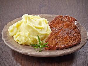  روستو مع البطاطا بوريه 