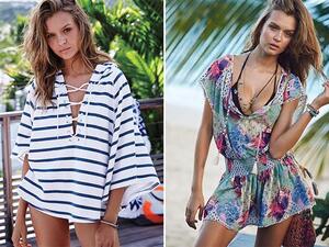 لأناقتك على الشاطئ ارتدي الكاش مايوه من فيكتوريا سيكريت