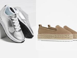 تألقي خلال النهار بأحذية صيفية مريحة من زارا