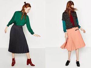 تنانير جذابة لأناقتك في هذا العيد من زارا