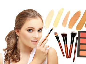 يجب اختيار كونتور أغمق بدرجة واحدة من لون بشرتكِ

