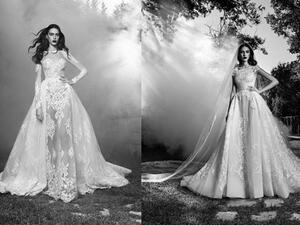 صور مجموعة فساتين زفاف زهير مراد الرائعة لخريف وشتاء 2016