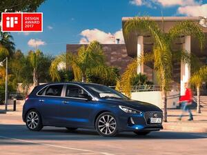 سيارة i30 الجديدة كلياً من هيونداي تفوز بجائزة "iF للتصميم 2017" المرموقة