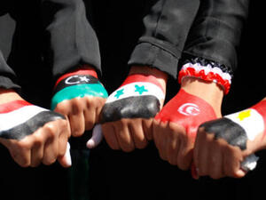 The Arab Spring is a term for the revolutionary wave of demonstrations and protests, riots, and civil wars in the Arab world that began on 18 December 2010. [Wikipedia]