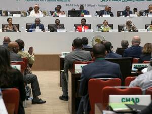 Politicians attend a meeting of the African Union's (AU) economic development program New Partnership for Africa's Development (NEPAD). (AFP/File)