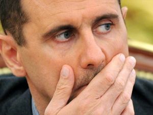 President of the Syrian regime. (AFP/File)