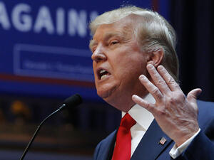 Trump claimed the problems at US airports were caused by a Delta Air Lines computer outage.