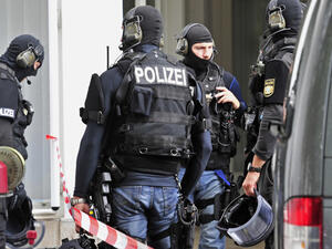 German special police forces. (AFP Photo/Lennart Preises)