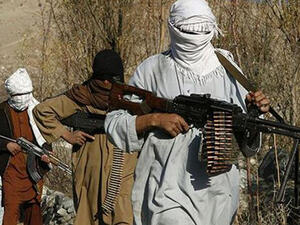 File photo shows Taliban militants in an undisclosed location in Afghanistan. (AFP/File) File photo shows Taliban militants in an undisclosed location in Afghanistan. (AFP/File)