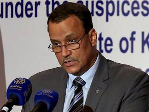 UN Special Envoy for Yemen Ismail Ould Cheikh Ahmed speaks during a press conference at the Information Ministry in Kuwait City, Kuwait, May 5, 2016. (AFP/File)