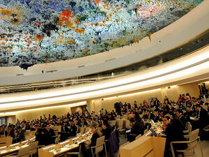 The United Nations Human Rights Council. (AFP/File)