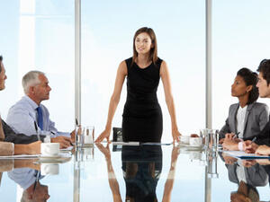 The report showed that the gender gap in engagement emerges as employees become more senior. (File photo)