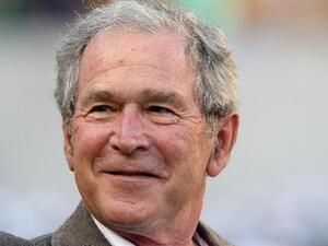 Former US President George W. Bush (AFP/Ronald Martinez)
