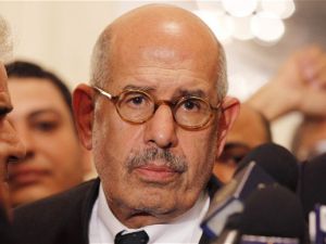 Former UN nuclear monitor and Nobel laureate Mohamed ElBaradei. (AFP/File)