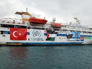 Israel's killing of 9 Gaza flotilla protesters 'not of sufficient gravity' for war crimes probe, according to the ICC. (AFP/File) Israel's killing of 9 Gaza flotilla protesters 'not of sufficient gravity' for war crimes probe, according to the ICC. (AFP/File)