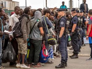 Authorities say that 6500 to 7500 people are settled in the Jungle, while aid organisations put the figure at 10,000. (AFP/File)