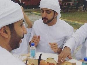 You can't beat a good burder - never mind a 24K gold burger! (Instagram)