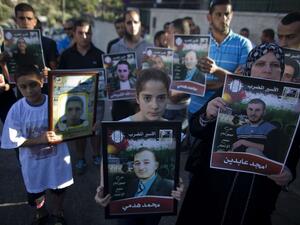 According to prisoners rights group Addameer, 7,000 Palestinians were being held in Israeli prisons as of August. (AFP/File)
