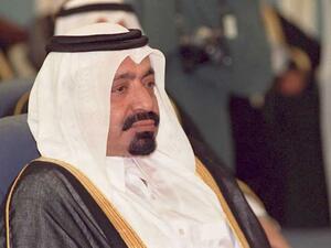 Former Qatari Emir Khalifa bin Hamad al-Thani, pictured in 1988, died last night, aged 84. (AFP/File)