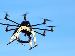 The drone intrusion comes not long after a similar interruption closed Dubai International Airport on September 28 when another drone wandered into the secure area over the facility. (AFP/Robert MacPherson)