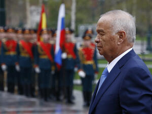 Karimov ruled with an iron fist, tolerating little dissent. Uzbekistan borders the troubled states of Tajikistan and Afghanistan, and has maintained stability through pressure and violence. (AFP/File)
