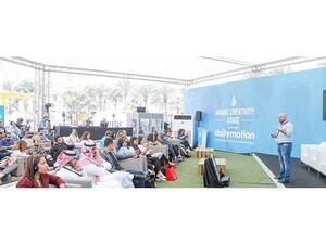 حسين دجاني المدير العام للتسويق الرقمي، نيسان في منطقة الشرق الأوسط وأفريقيا وتركيا والهند خلال المهرجان.