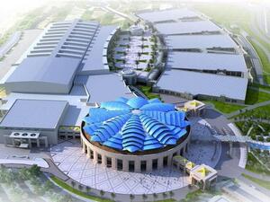 Located about 4 km from the Muscat International Airport, the new convention centre is part of Madinat Al Irfan Urban Development. (Twitter)