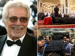 The Doctor Zhivago star was laid to rest on Sunday in a packed-out Egyptian funeral. (Mirror.co.uk)