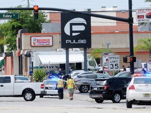 Police officers outside the Pulse nightclub where Omar Mateen opened fire and took hostages on Sunday, June 12. (AFP/Gerardo Mora) Police officers outside the Pulse nightclub where Omar Mateen opened fire and took hostages on Sunday, June 12. (AFP/Gerardo Mora)