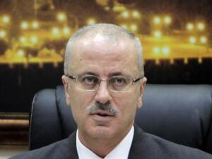  Palestinian Prime Minister Rami Hamdallah. AFP PHOTO/ABBAS MOMANI