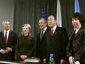 تأجيل إجتماع الرباعية الدولية لإبريل المقبل