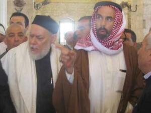 المفتي خلال زيارته الاقصى