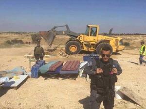 قرية “العراقيب” العربية في منطقة النقب (جنوب)