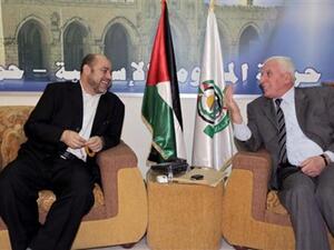 جانب من لقاء المصالحة في دمشق/أ.ف.ب