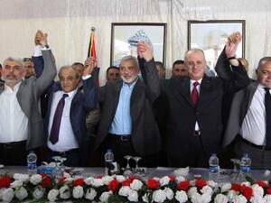 وزراء حكومة الوفاق تسلموا مهامهم في قطاع غزة يوم الثلاثاء الماضي