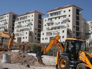 اعمال بناء في مستوطنة هار حوما (جبل ابو غنيم كما يسميها الفلسطينيون) في القدس الشرقية