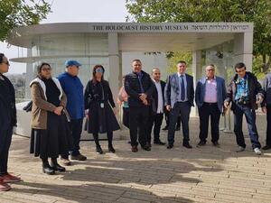 وفد إعلامي من دول عربية،يزور "إسرائيل"