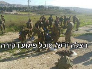 جنود من جيش الاحتلال على حاجو حوارة جنوب نابلس