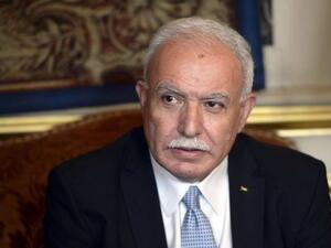 وزير الخارجية الفلسطيني، رياض المالكي