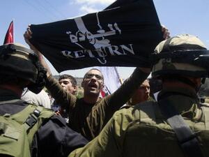 Palestinian protest for Nakba Day in Bethlehem 